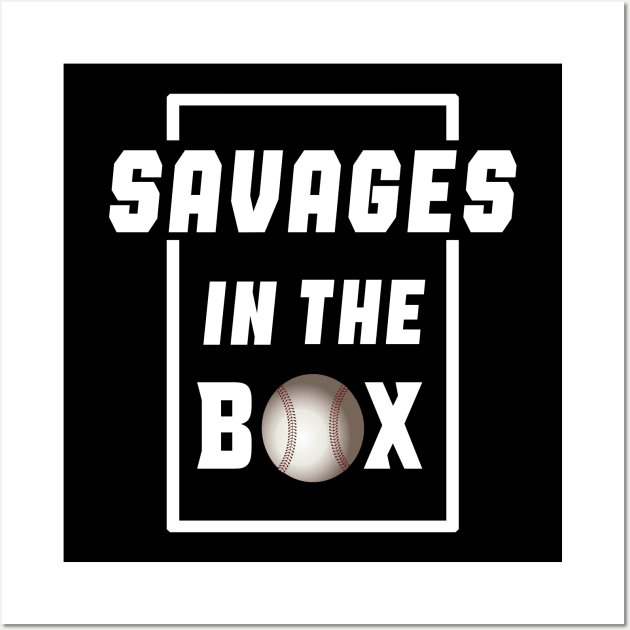 Savages in the box Wall Art by semsim